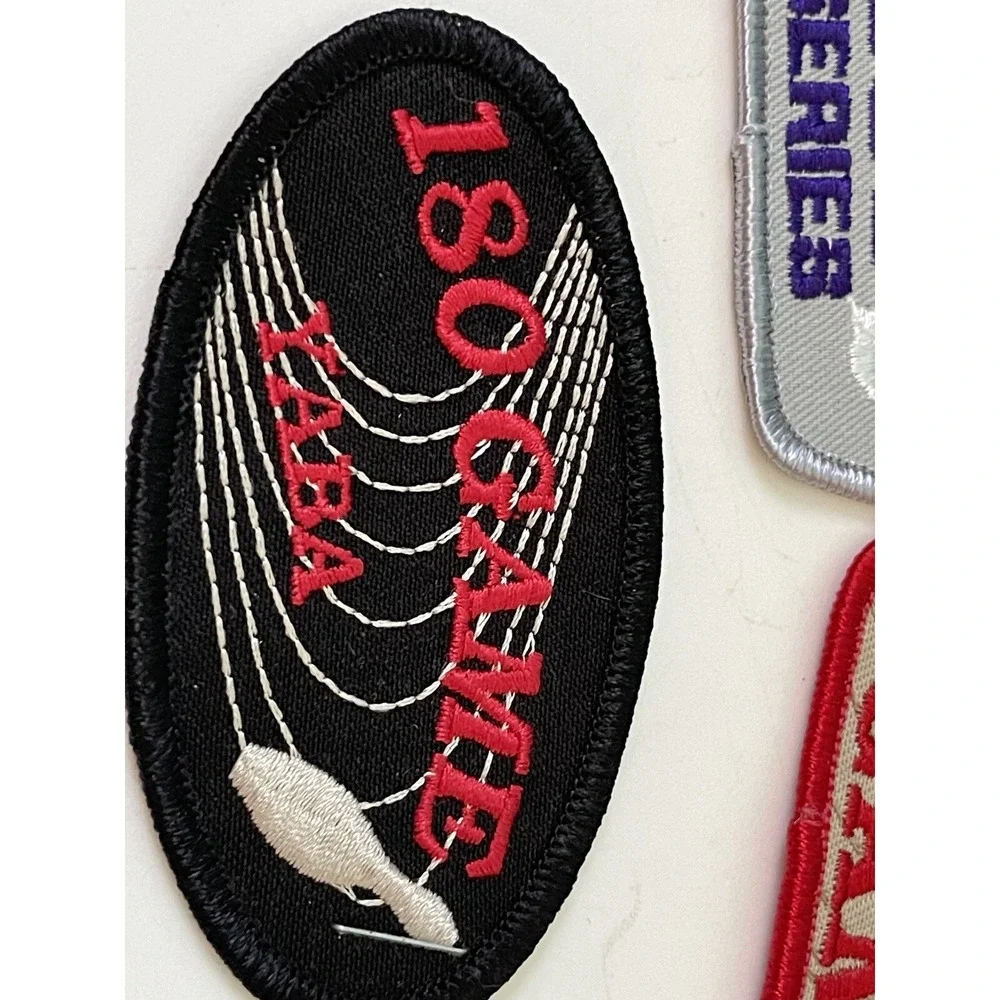 YABA Bowling League Patches Lot of 7 Items‎